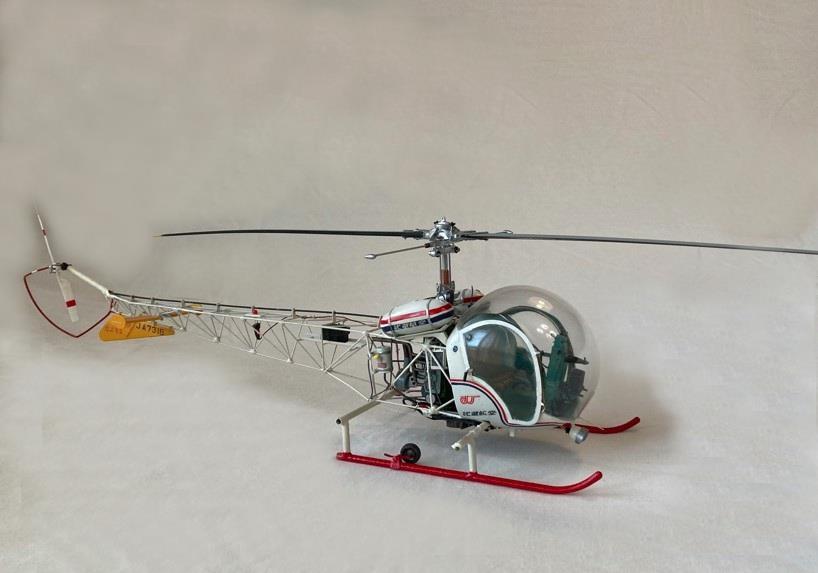 ベル47 ヘリコプター BELL47G-2 G-MARK | モデラーズハイ